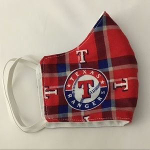4 for $20 Adult face mask handmade Texas rangers